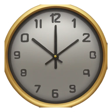Clock thath sticker
