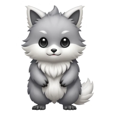 Purugly-Fakémon-hybrid-creature (full body)  sticker