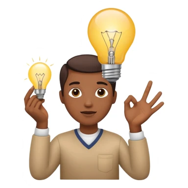 Create a emoji for this quote “Do not fear to be eccentric in opinion, for every opinion now accepted was once eccentric.” emoji it should symbolises or describe it's meaning  sticker