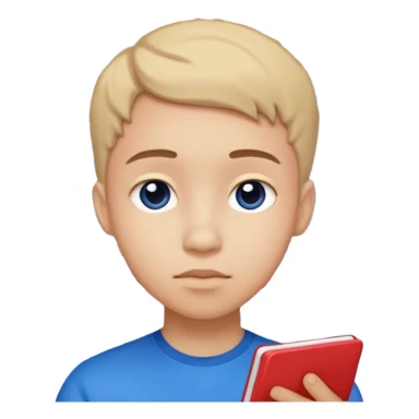 teen with the background full of big, ordered numbers sticker