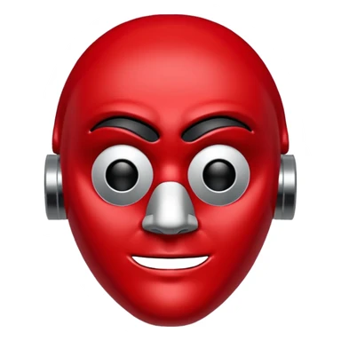 Money heist mask sticker