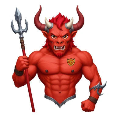 Manchester United Red Devil sticker