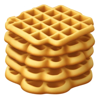 Bubble waffle sticker