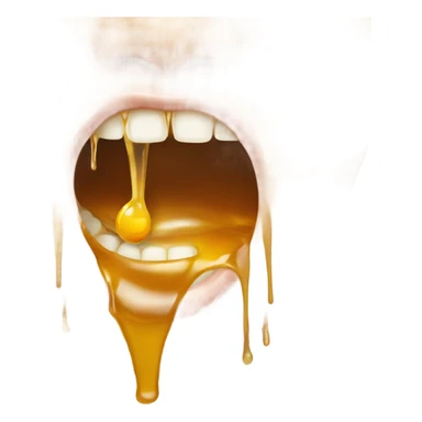 vomiting honey sticker
