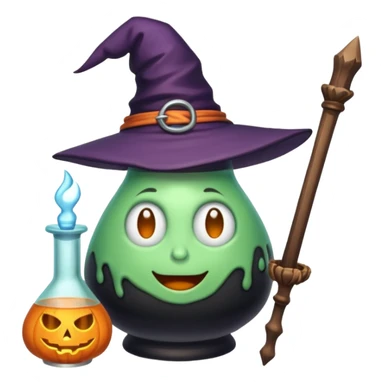 witch potions sticker