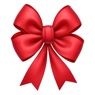 Un lazo rojo y con rosa sticker