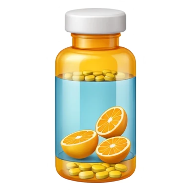 vitamins C  sticker