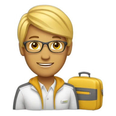 TRAVEL AGENT sticker