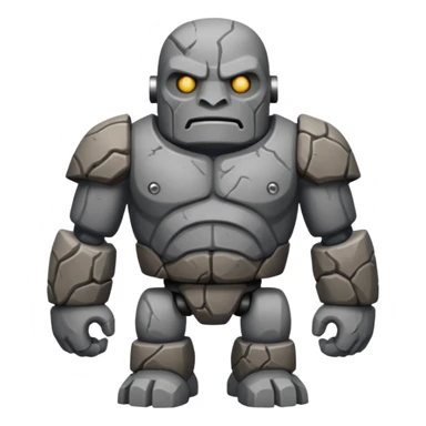 stone golem sticker