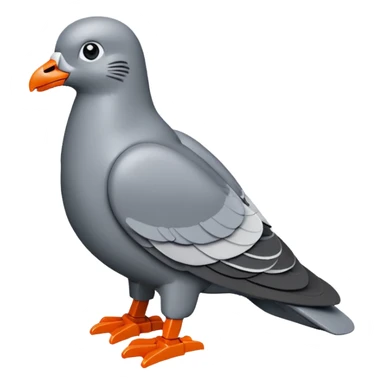 Pigeon lego set sticker