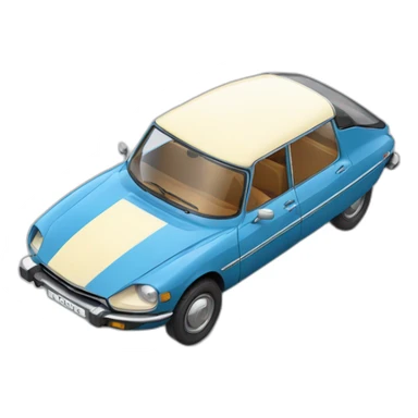 cute citroen gs sticker