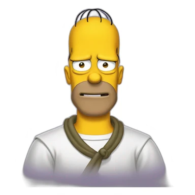 Homère Simpson sticker