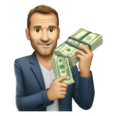 Andriy shevchenko with money sticker