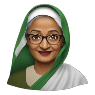 Sheikh hasina sticker
