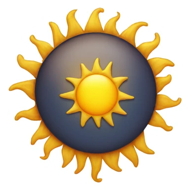 Sun sticker