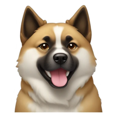 American akita sticker