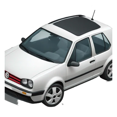 Volkswagen golf  sticker