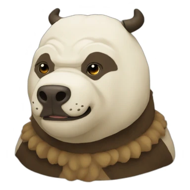 appa from the last airbender sticker