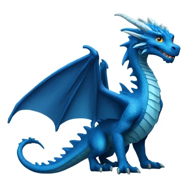 blue dragon sticker