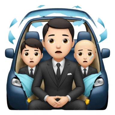 Chinese driver in accident sticker