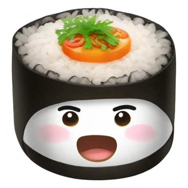 korean kimbab sticker