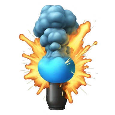 exploding chemical tube sticker