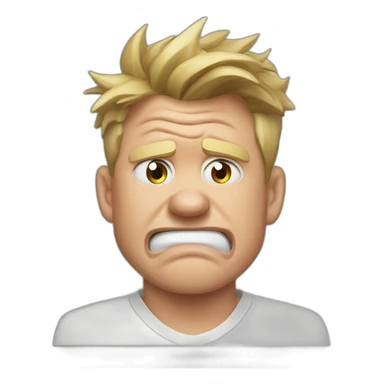 gordon ramsay crying tears sticker