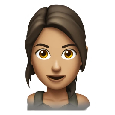 Lara croft  sticker