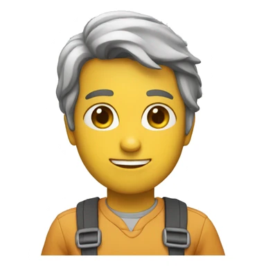 Una persona tomando  sticker