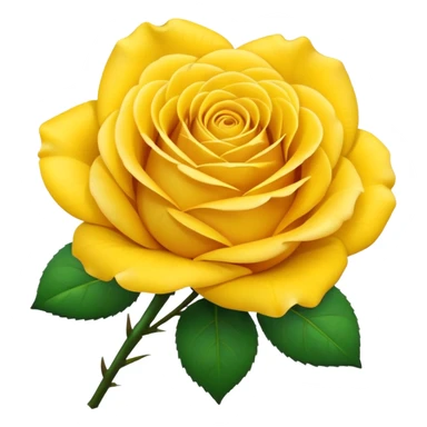 create an yellow rose bouquet sticker