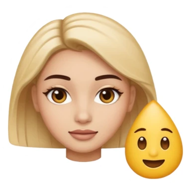 Clean girl aesthetic emojis sticker