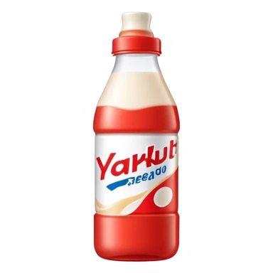 straw Korea Yakult sticker