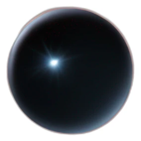 Black hole’s event horizon sticker