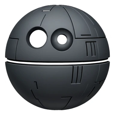 deathstar blueberry sticker