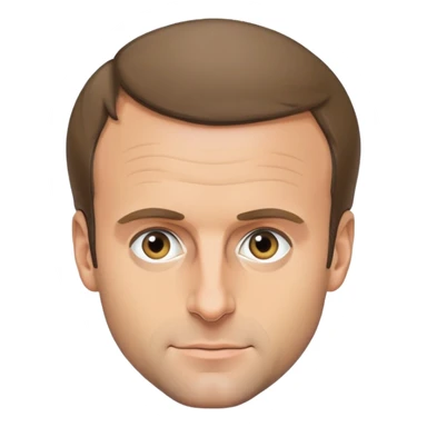 france president emanuel macron sticker