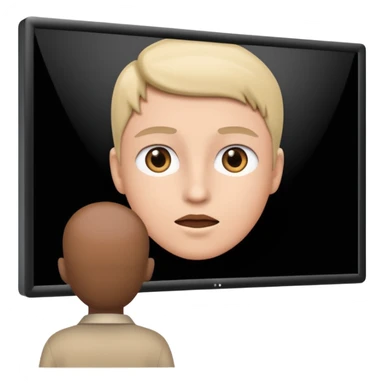 watch video on large screen sticker