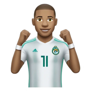 Mbappe au réal Madrid sticker
