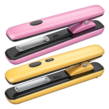 Cute Hair straightner, different design, varous color sticker