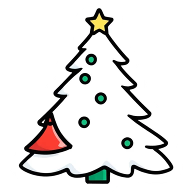 Merry Christmas sticker