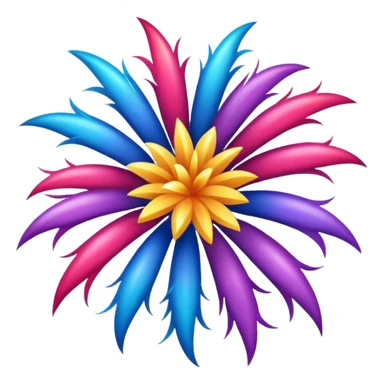 New year Fireworks sticker