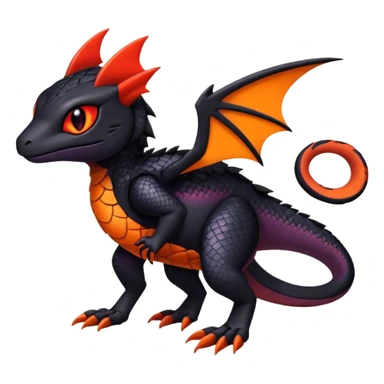 Salandit-Noibat-Litten-Hybrid (Full body) sticker