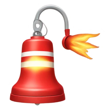 Fire alarm bell sticker