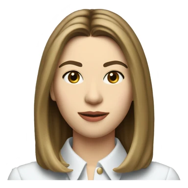 Professional ID photo of Sofia Coppola sticker