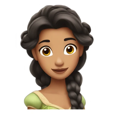 Disney Princess tangled sticker