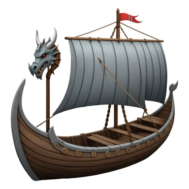 Barco vikingo sticker