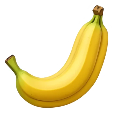 Crear un emoticón que tenga que ver con una variedad de Cambures , y que la paleta de colores sea la siguiente: Rojo Carmín, Amarillo, Amarillo Crema y Verde Pasto sticker