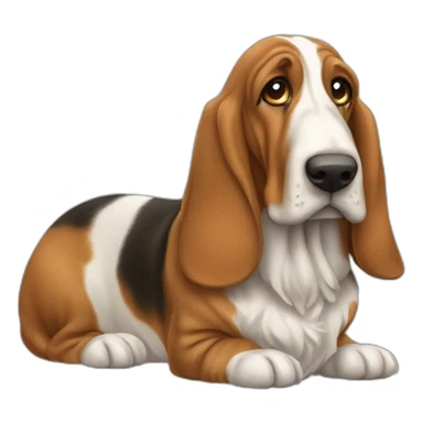 Basset Fauve de bretagne sticker