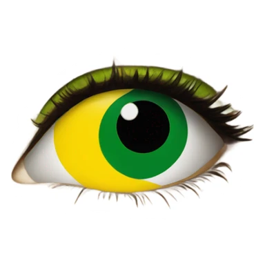 Brazil emoji girl lip sticker