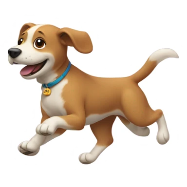 Dog dancing gif sticker