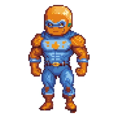 The Thing Marvel character orange rocky superhero sticker